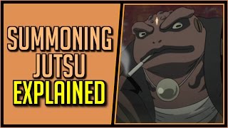 Explaining the Summoning Jutsu