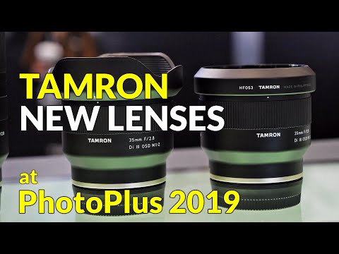 20mm F2.8, 24mm F2.8 and 35mm F2.8 Tamron Lenses