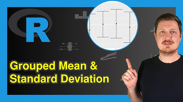 Plot Mean & Standard Deviation by Group in R (2 Examples) | Base R & ggplot2 | segments() & axis()