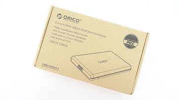 ORICO USB 3.0 External Hard Drive Enclosure Review!