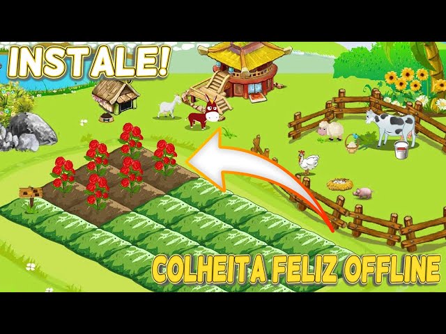 COMO INSTALAR O COLHEITA FELIZ NO CELULAR! 