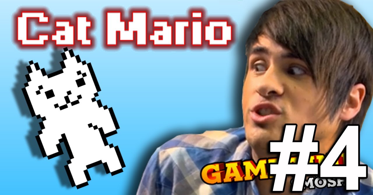 CAT MARIO BROKE SMOSH (Gametime w/ Smosh)