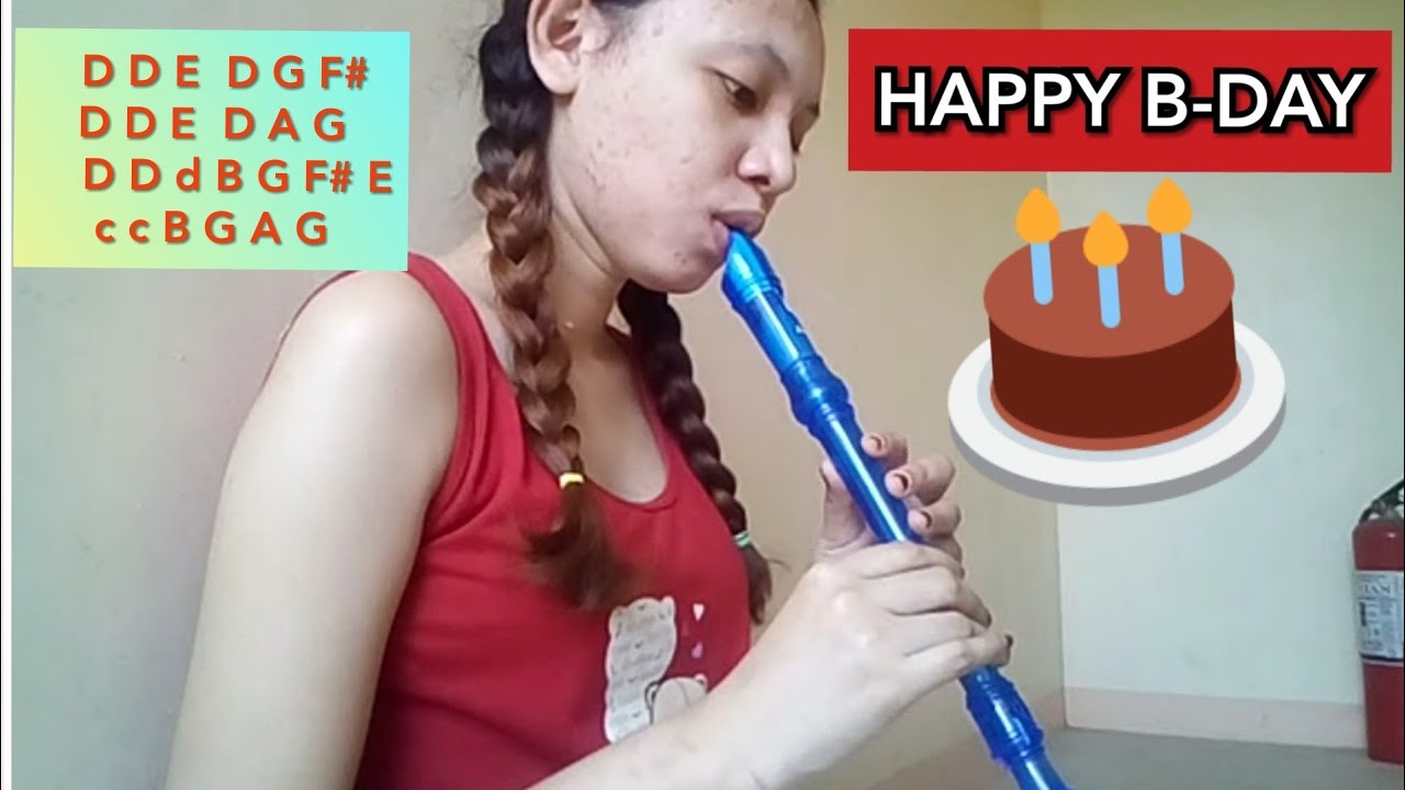 HAPPYBIRTHDAY RECORDER How to play Happy Birthday on Recorder YouTube