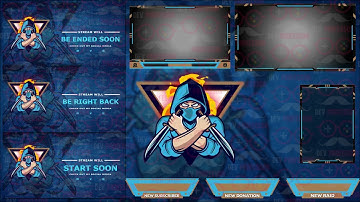 Hooded Ninja Animated Overlay Pack