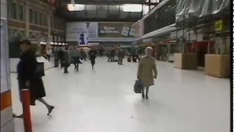 1980s Waterloo Station | British Rail | South west trains | Thames News