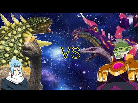 恐竜キング 】サウロペルタ&カマラサウルス 決戦！！首領ジャーク