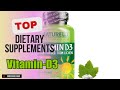 Top 5 Dietary Supplements about Vitamin-D3 Popular of 2024