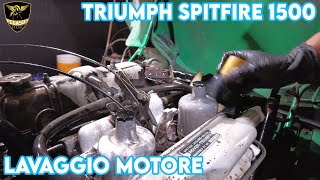 Triumph Spitfire 1500 2/9 - Lavaggio vano motore