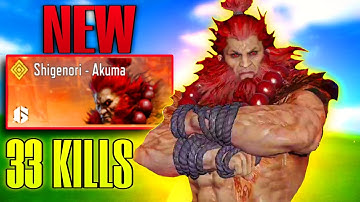 NEW Legendary Shigenori AKUMA is BROKEN 33 Kills Solo vs Squads COD MOBILE