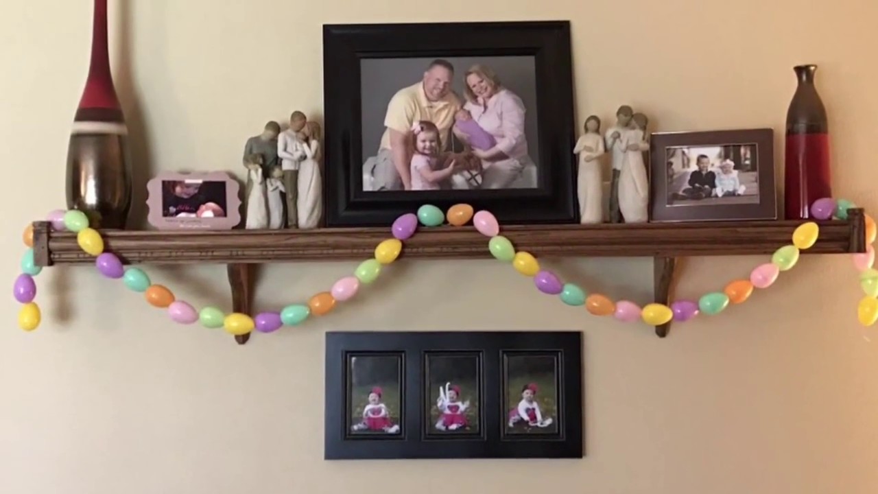 DIY Easter Egg Garland