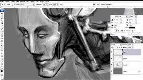 DEISIGN |1 Hour Droid Sketch Timelapse