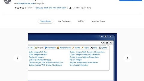 [Mr Hieu] Tải và cài đặt Tiện ích mở rộng Web Developer