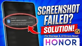Fix Couldn't capture screenshot can't save screenshot because you don't have enough storage space