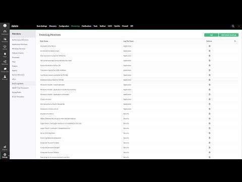 How to monitor Windows EventLogs in OpManager?