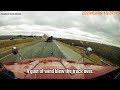 High winds blow truck over | Instant Karma, Road Rage, Brake Check | American Truck Drivers