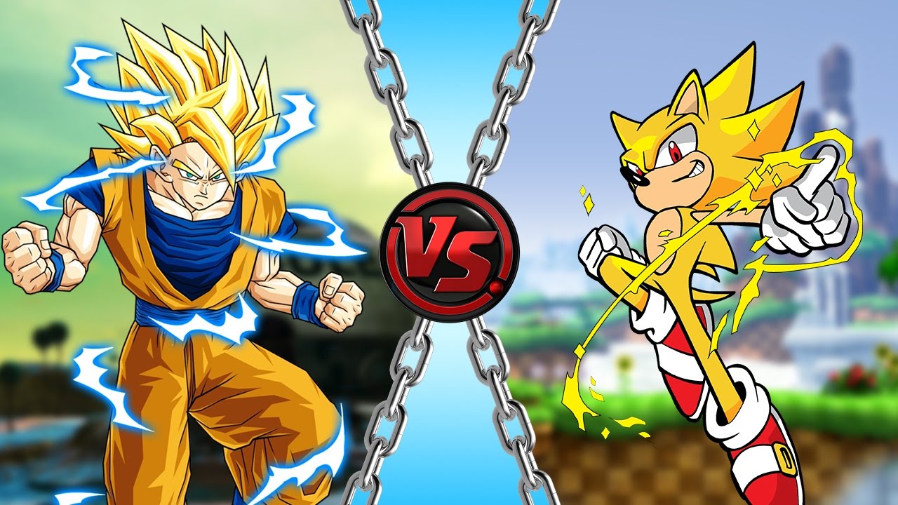 Goku Vs Sonic Sprite Fight Youtube - Gambaran