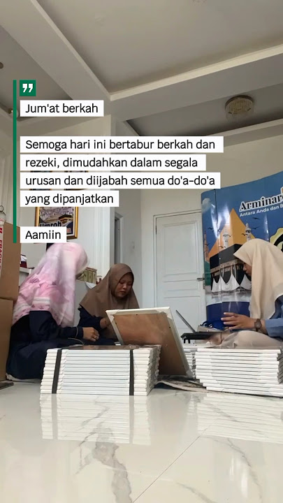 Smoga apa yg mnjadi hajad, impian kita semua Allah limpahkan keberkahan&kmudahan dlm mewujudkannya✨