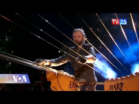 მთაზე გადაჭიმული სიმებით დედამიწის არფა გინესის რეკორდს ფლობს