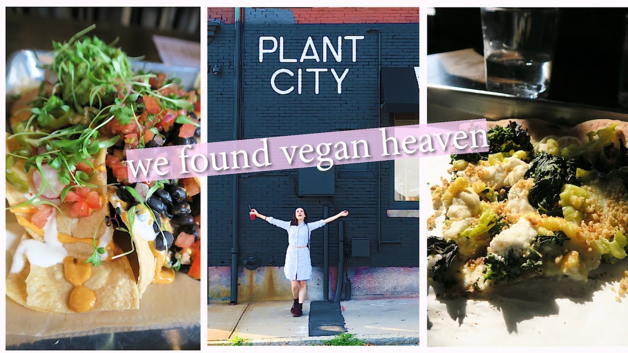 Plant City Providence Visit and Review (All-Vegan Food Hall by Chef Matthew Kenney) | Vlog