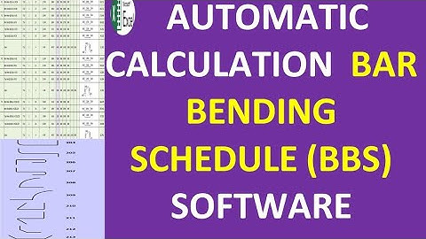 "Streamline Reinforcement Calculations with Bar Bending Schedule (BBS) Software 📐💻"