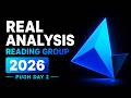 Real Analysis Reading Group Pugh Day 2