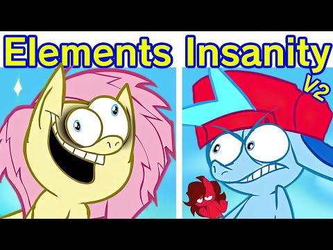 Friday Night Funkin&rsquo; VS Fluttershy - Elements Of Insanity V2 Shed (FNF Mod/My Little Pony: SHED.MOV)