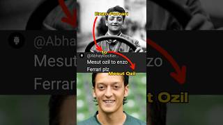 Connecting Enzo Ferrari To Mesut Özil