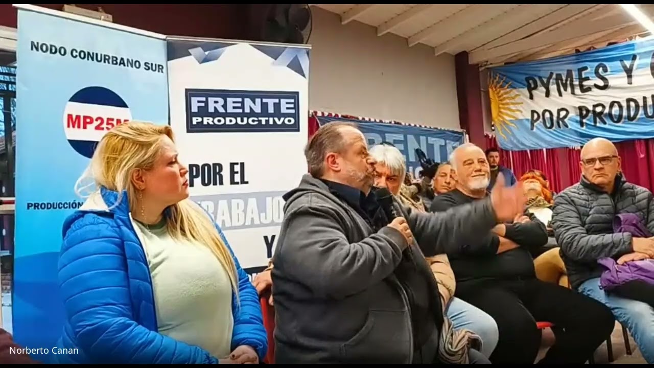 PRESENTACIÓN DE NICOLAS RUSSO Y DANIEL MOREIRA - EXPOSICION DE GUSTAVO CAMPANA - LANÚS - 16/08/2025