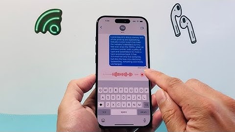 How to Send Voice Recording Text Message on iPhone