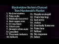 Tom macdonald playlist 19 songs tommacdonaldofficial blackwidowbarbie blackwidowbarbieschannel
