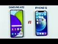 Samsung A52 vs iPhone 12 - SPEED TEST!!