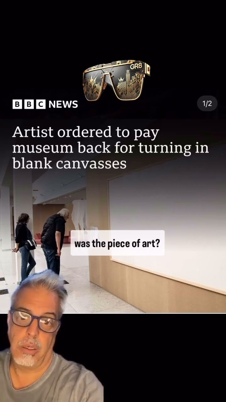 The piece was called take the money and run!!! ???? brilliant