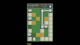 Pushing Machine (Impossible) Level Puzzle 169 - Perfect Solution