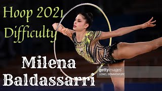 Milena Baldassarri Hoop 2021 Difficulty