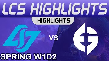 CLG vs EG Highlights LCS Spring Season 2023 W1D2 Conter Logic Gaming vs Evil Geniuses by Onivia