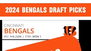 9 #Bengals 2024 #Draft picks anticipated by #Tankathon as #NFL doesn’t award picks til mid-March