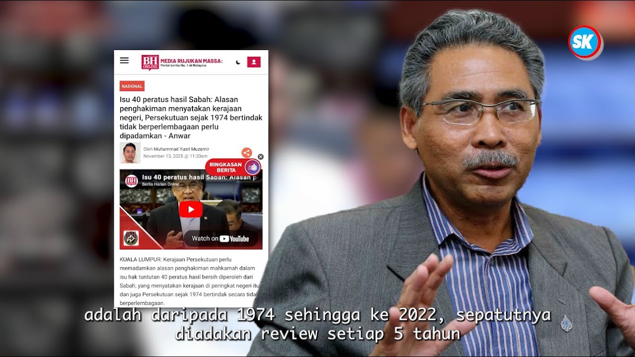 Hak 40% Sabah Terjamin, Yang Dirayu Semakan “The Lost Years”