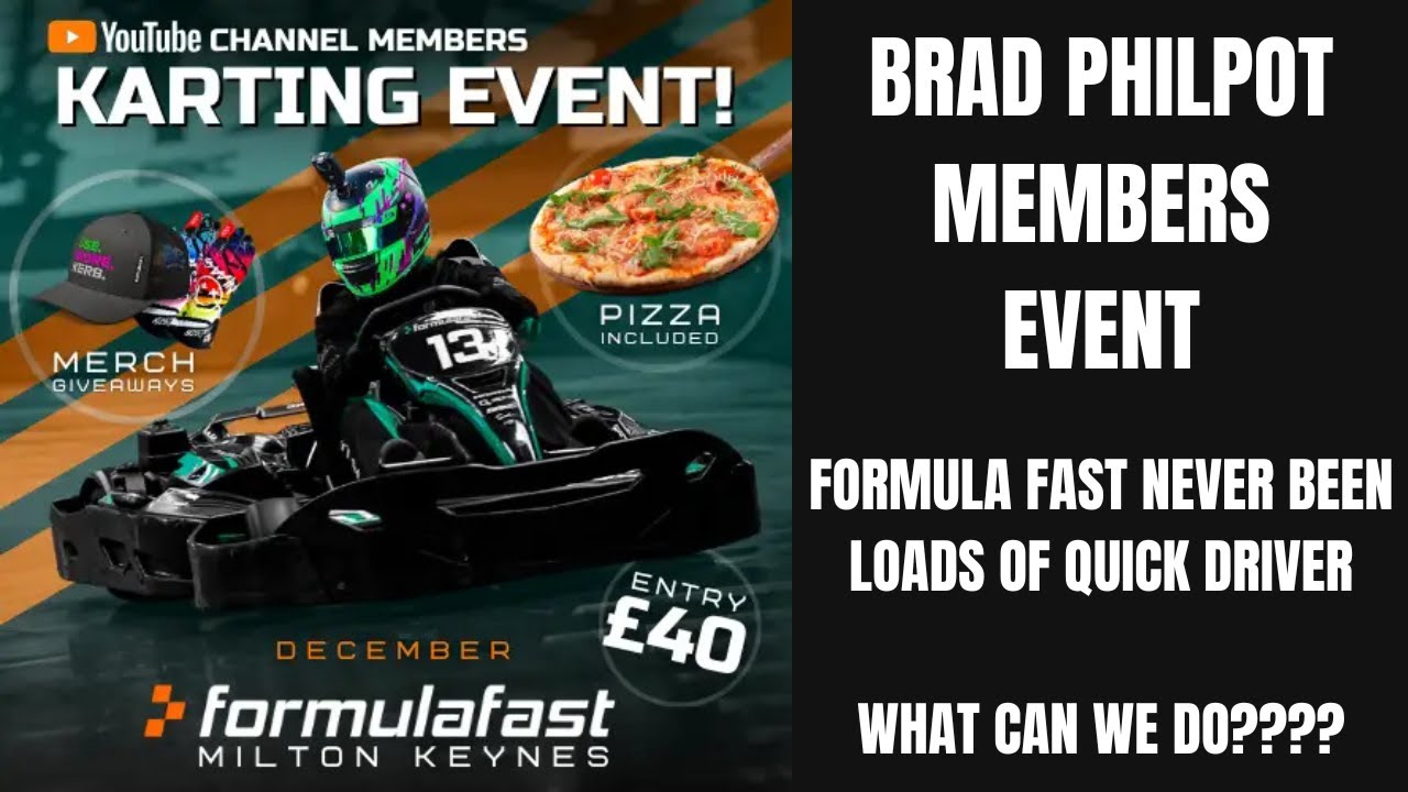 Rod Philpot BRAD PHILPOT MEMBERS KARTING EVENT - YouTube