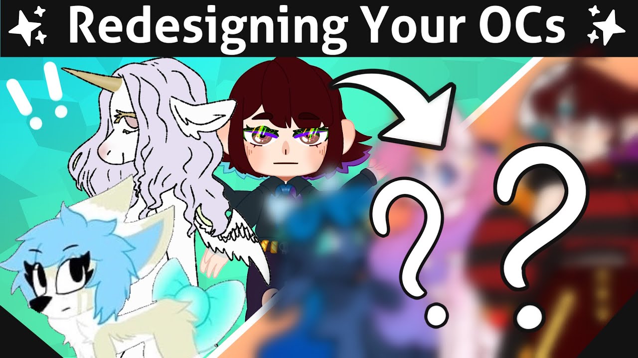 Redesigning YOUR OCs - PART 7 (LETS GO GAMERS) - YouTube