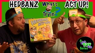 HEDBANZ ACT UP GAME! | What's Ryan Tryin'? | Bin's Toy Bin