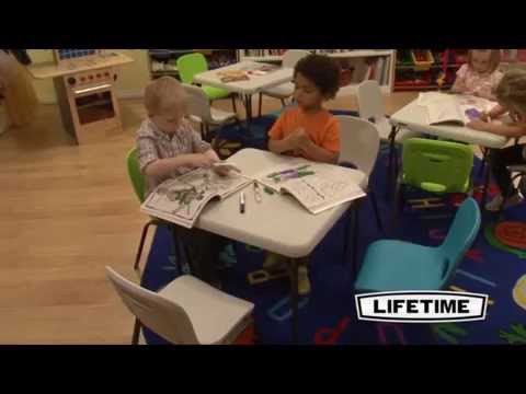 lifetime childrens folding table and chairs