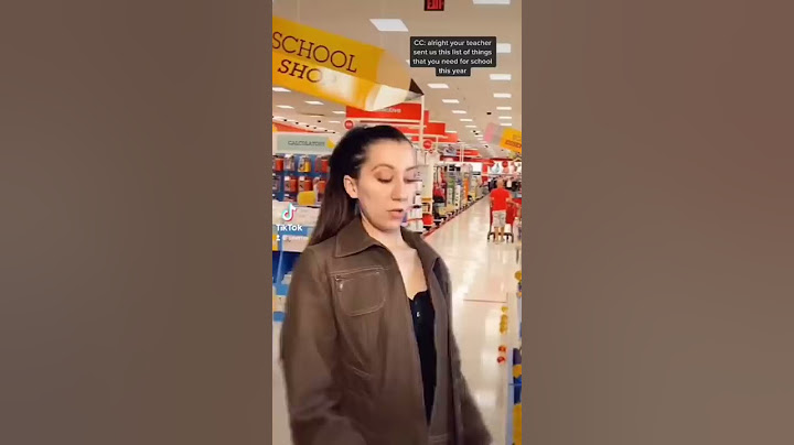 Back to school shopping be like…