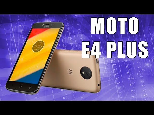 Análise em vídeo: Motorola Moto E4 Plus - Muita bateria mas fica devendo  desempenho