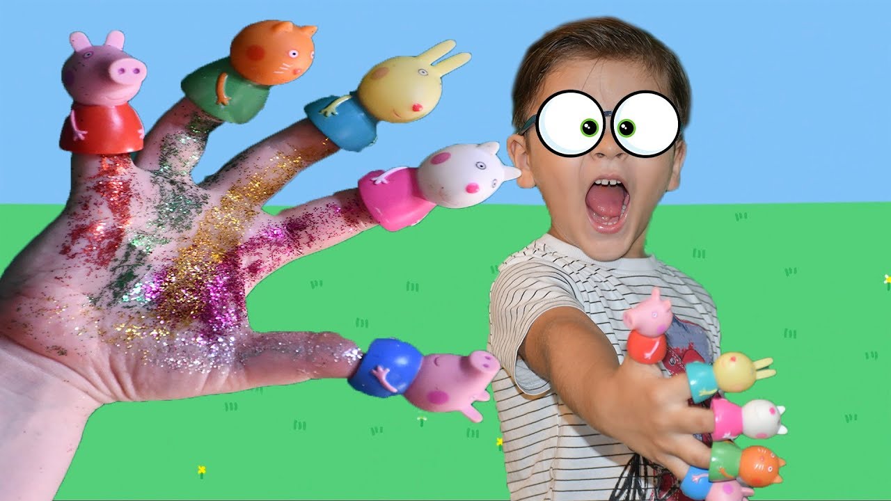 Peppa Pig - Finger Family -The Finger family Song - Nursery Rhymes ...