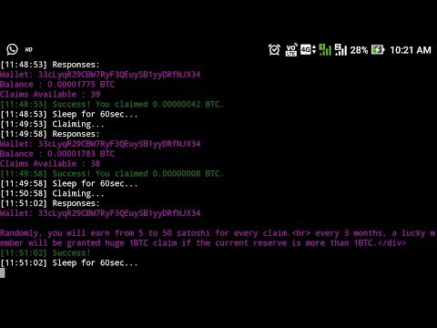 Automatically Earn Btc Without Work By Android Luchshie Prikoly - 