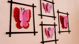 Amazing Paper Butterfly wall decor craft