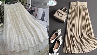 Rok Brokat Terbaru Rok Plisket Skirt Mewah 2024-2025