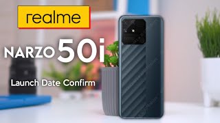 Realme Narzo 50i Launch Date Confirm || Realme Narzo 50i Confirm Speciation, Price in india