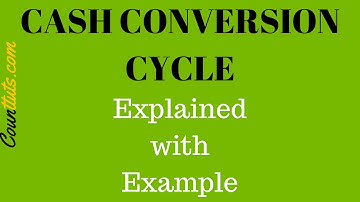 Cash Conversion Cycle | Explained with Example
