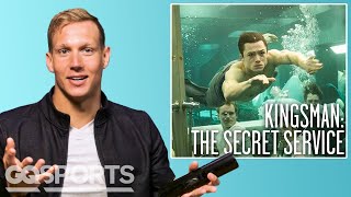 Olympic Swimmer Caeleb Dressel Breaks Down Swimming Scenes from Movies | GQ Sports